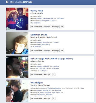 Illustration for article titled These People Are Now Sharing Horrible Things About Themselves Thanks to Facebook Search